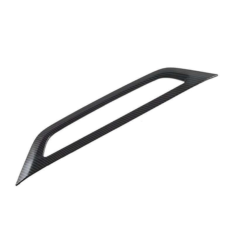 for D-MAX 2023 2024 LHD ABS Carbon Fiber Center Console Air Outlet Vent Cover Decor Trim Interior Ac