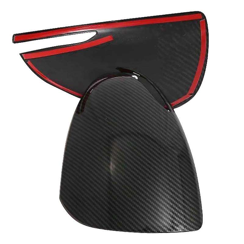 for DN8 2020-2021 ABS Carbon Fiber Side Door Rearview Mirror Cover Decoration Trim
