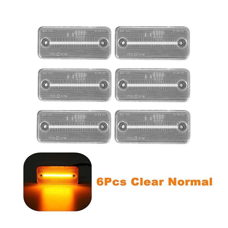 for Ducato Relay Boxer Truck Car LED Side Marker Light Turn Signal Light 6Pcs