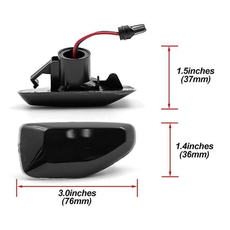 for Duster Mk2 Sandero Ii -mk2 Mcv Led Dynamic Side Marker Turn Signal Light Sequential Blinker Lig