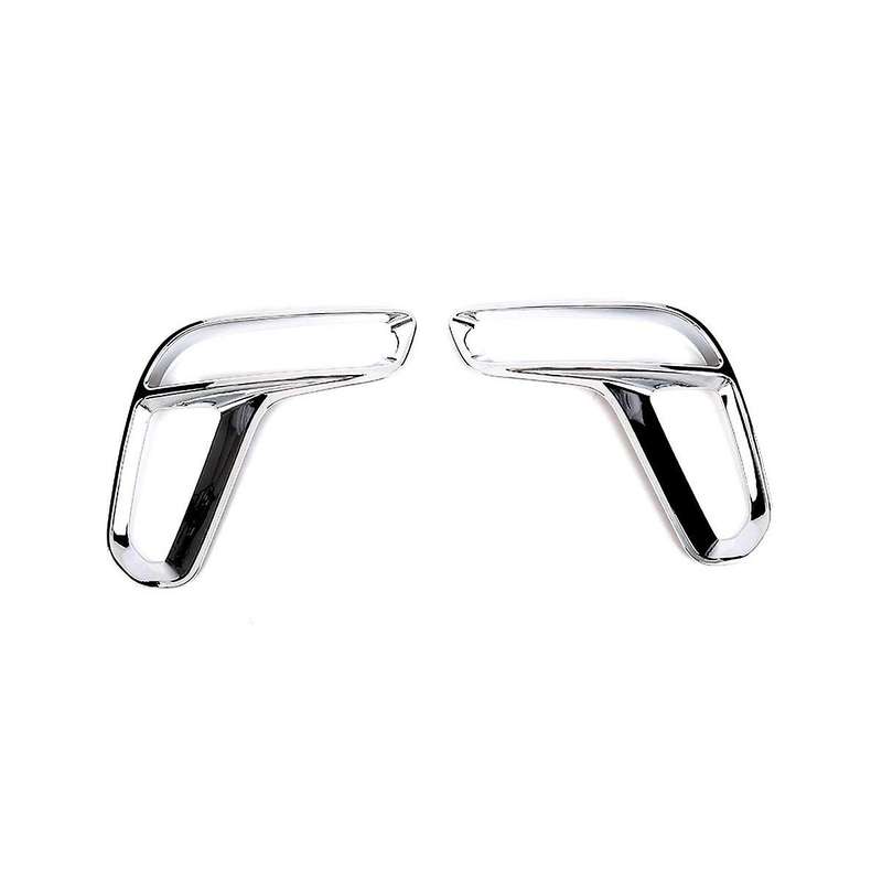 for Durango 2015-2023 Car Front Fog Light Lamp Cover Trim Decoration Accessories