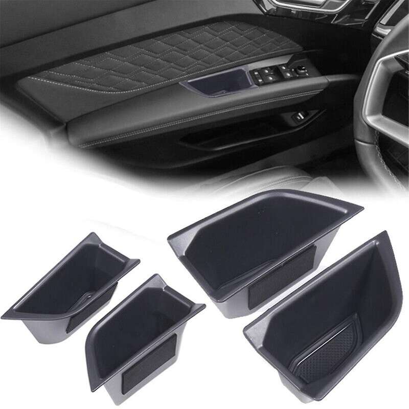 for E- 2022 2023 Car Door Storage Box, Door Handle Storage Box Tray Insertion Accessories (Front+Rea