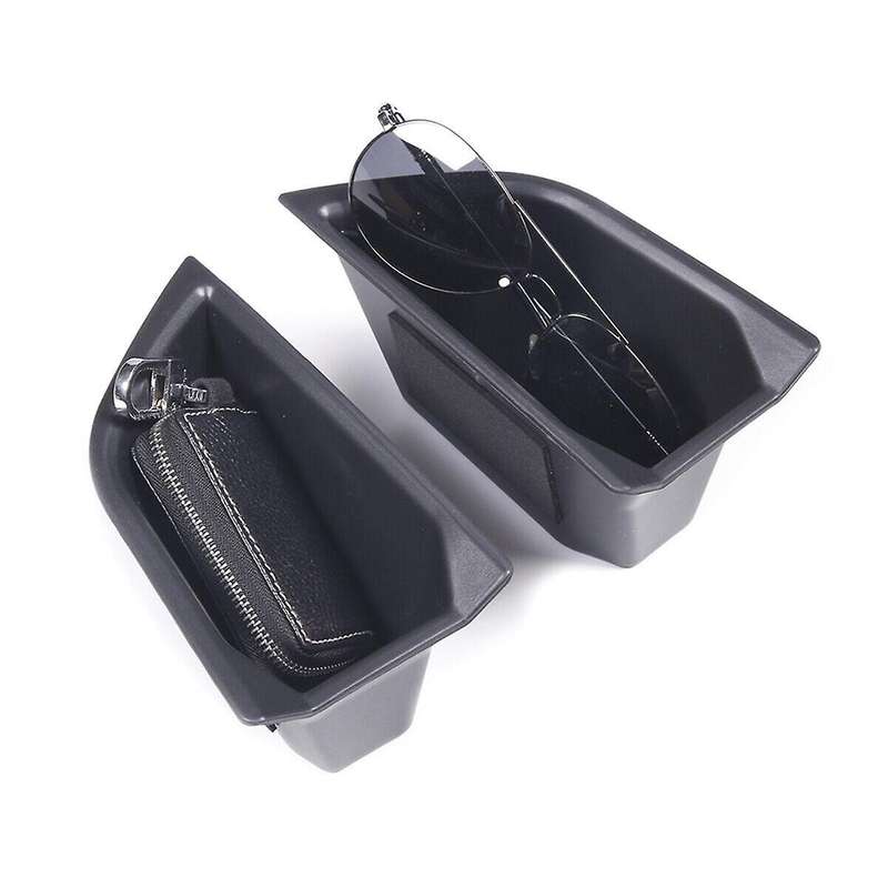 for E- 2022 2023 Car Door Storage Box, Door Handle Storage Box Tray Insertion Accessories (Front+Rea