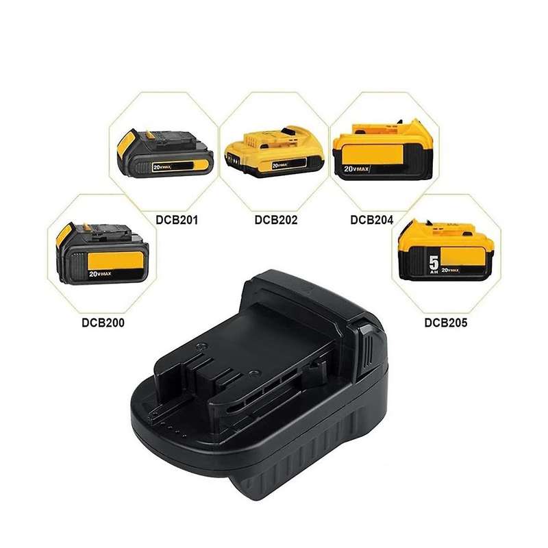 for Dw18ml Battery Adapter Converter Replace for 18v Lithium Battery