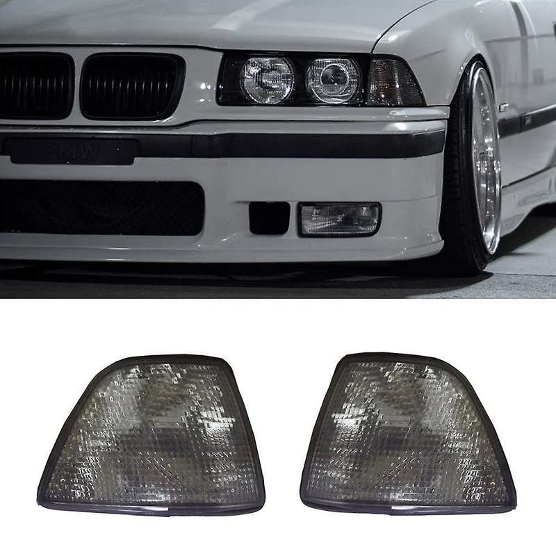 for E36 3-Series 1992-1998 4DR Sedan/Hatchback (318I 318Ti 323I 325I 328I) Euro Corner Lights Cover
