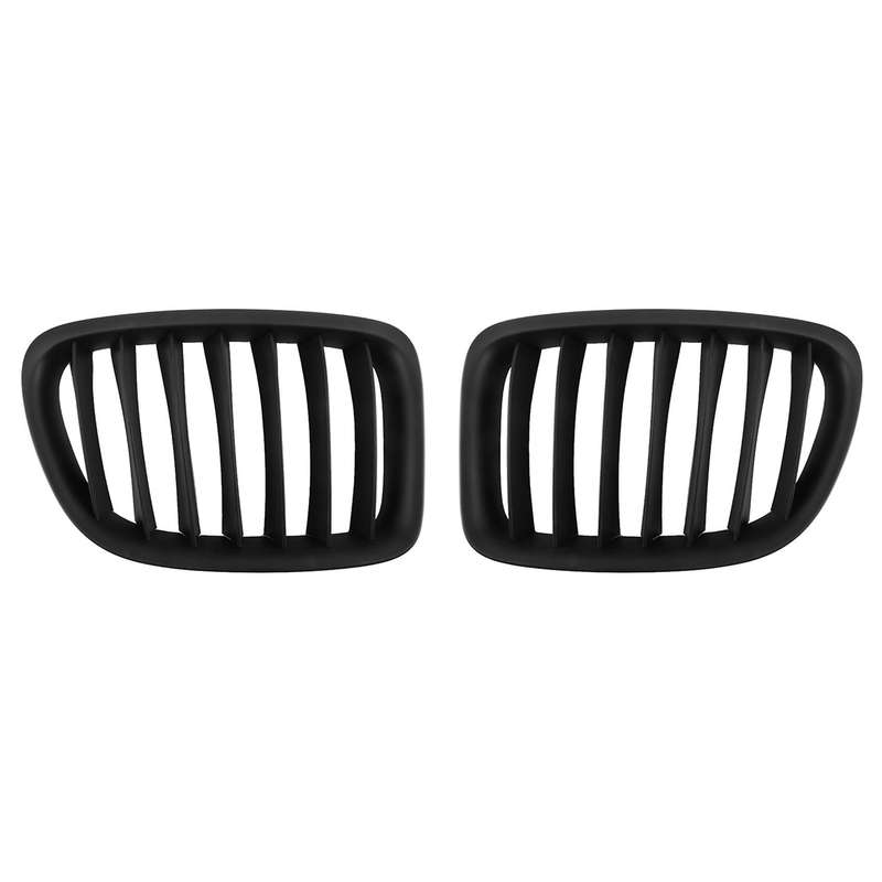 for  E84 X1 M Matte Black Kidney Sport Hood Car Front Grill Grille SUV 2010-2015 51112993305,5111299