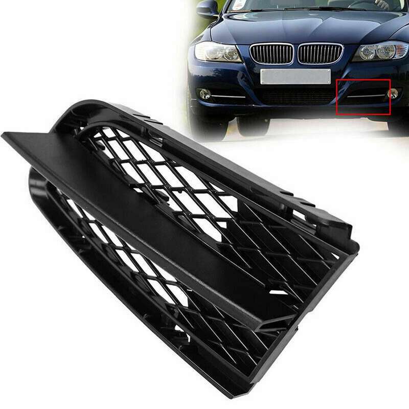 for E90 E91 325I 328I 2008-2012 Left Side Front Bumper Lower Fog Light Grille Grill 51117138417