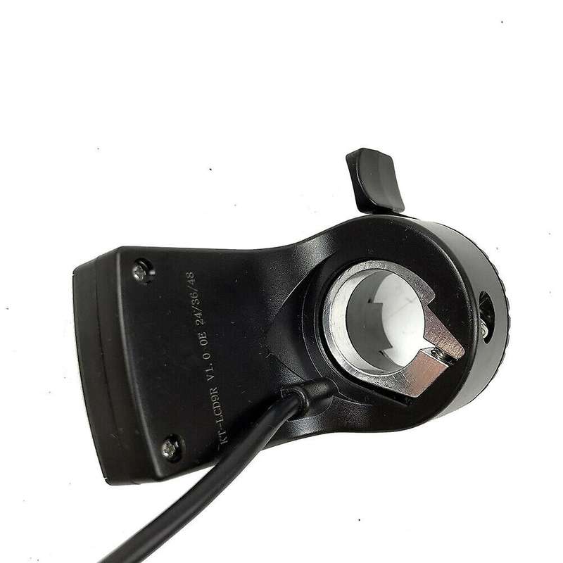 for Ebike Display 24-48V LCD9R Finger Pull Accelerator Instrument Set SM Interface Speedometer for K