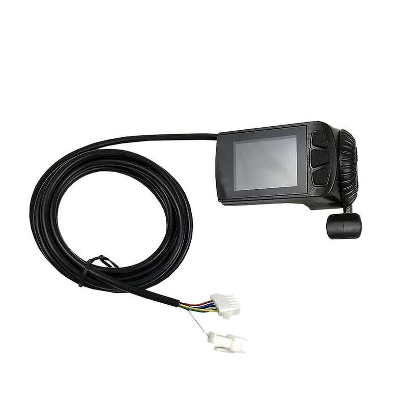 for Ebike Display 24-48V LCD9R Finger Pull Accelerator Instrument Set SM Interface Speedometer for K