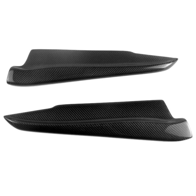 for E92 E93 M3 2008-2013 Carbon Fiber Rear Bumper Splitters Fins Spoiler Canard Trim