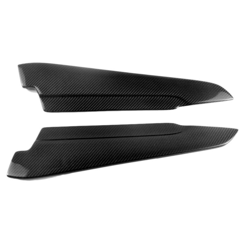 for E92 E93 M3 2008-2013 Carbon Fiber Rear Bumper Splitters Fins Spoiler Canard Trim