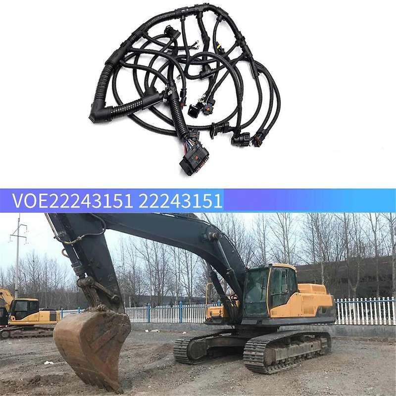 for Ec210b D6e Engine Wiring Harness Voe22243151 22243151 0421-1137 0421-1135