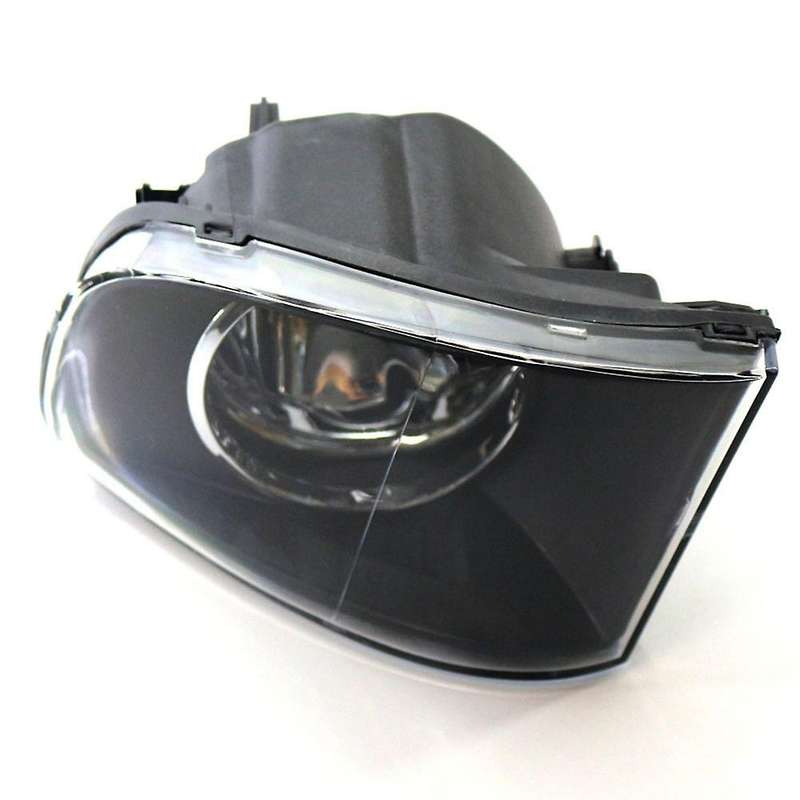 FOR- E92 E93 3 SERIES 2DR 2007-2011 LEFT FRONT SIDE BUMPER BLACK FOG LIGHTS CLEAR LENS LAMP 63176937