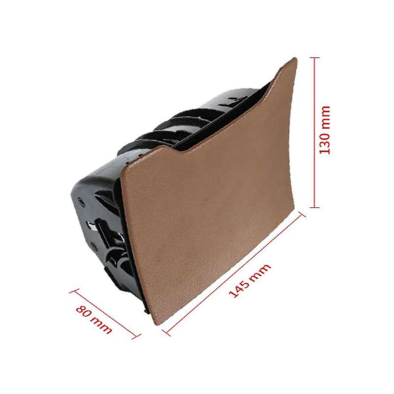 for E-class W213 2016-2020 Rear Armrest Box Lighter Ashtray Assembly 2136808204 Brown
