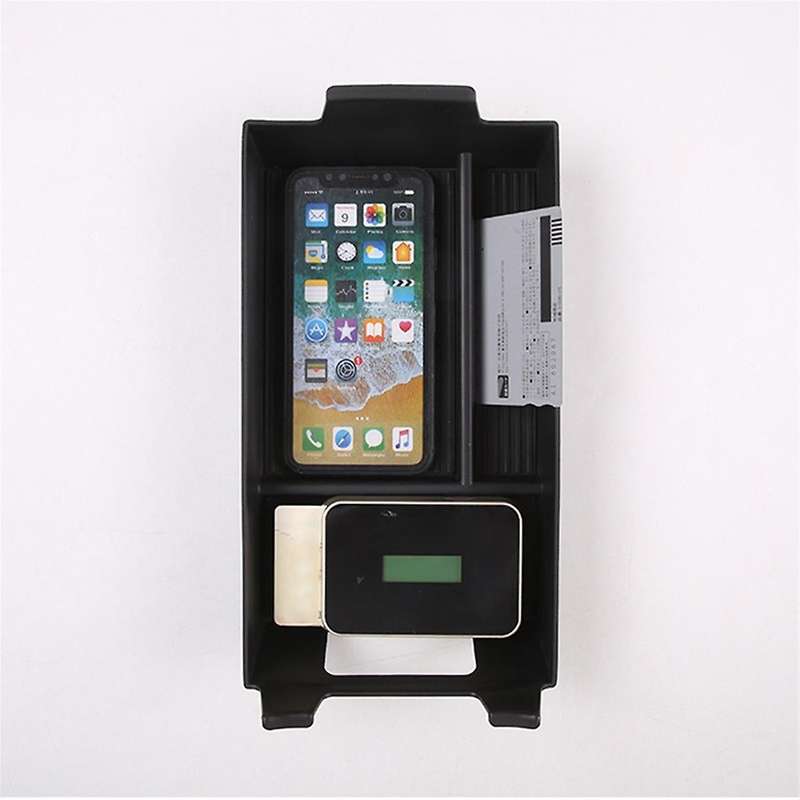 for E-Class 2024 Car Center Console Organizer Armrest Storage Box Tray Interior Accessories