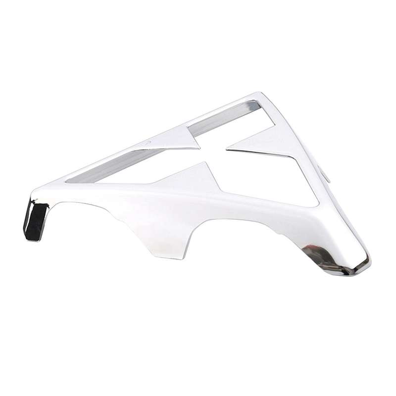 for Eclipse 2018 2019 Car Front Grill Centre Logo Frame Central Panel Cover Trim Sticker,Carbon Fibe