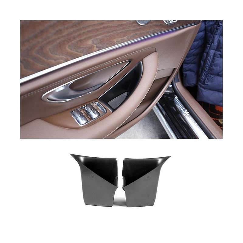 for E-class W213 2016-2021 Lhd Car Front Door Armrest Handle Holder Storage Box Insert Accessories