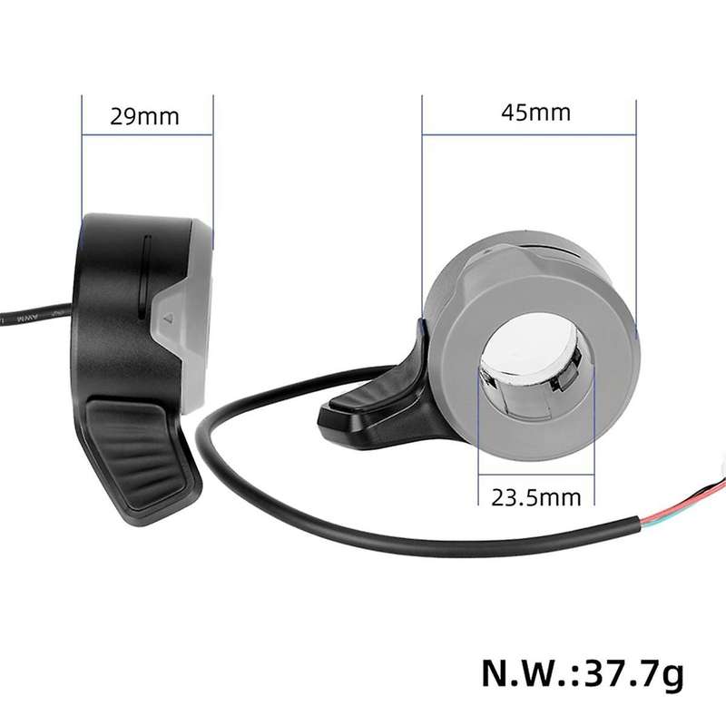 for Electric Scooter Black Thumb Accelerator Throttle Accelerator Electric Scooter Spare Parts