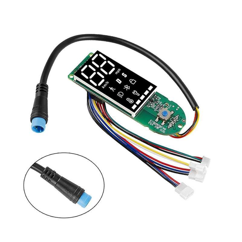for Electric Scooter Dashboard Four-Wire Double Brake Display Circuit Board