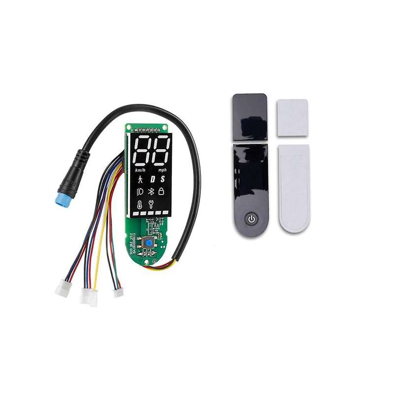 for Electric Scooter Dashboard Four-Wire Double Brake Display Circuit Board
