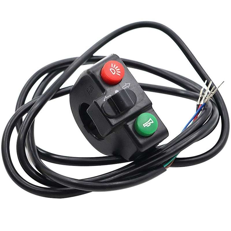 for Electric Scooter Accessories Switch Left and Right Lights Headlight Horn Switch Waterproof Termi
