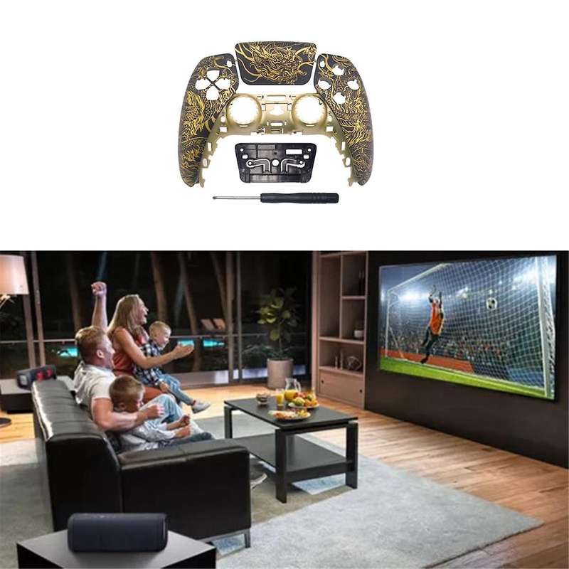 for Elite Gamepad BDM-010 1Rd Generation Version Front Cover Gamepad Replacement Top Cover Replaceme