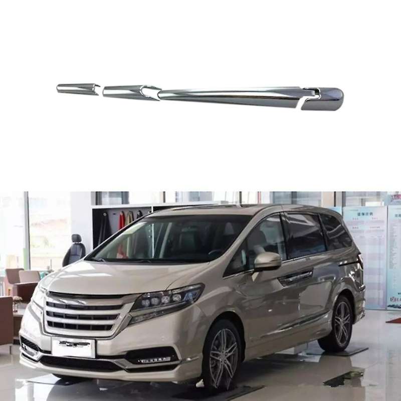 for ELYSION 2016-2019 Car Rear Window Rain Wiper Brush Trim Cover ABS Moldings Decoration