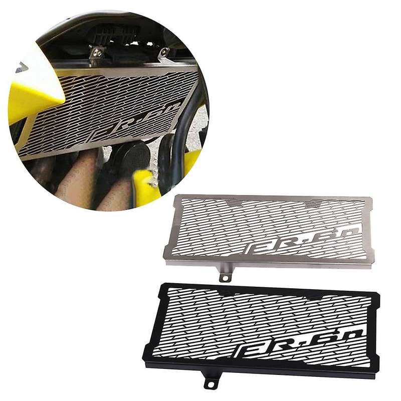 for ER6N ER-6N 2006 - 2016 Motorcycle Radiator Grille Guard Protector Grill Water Tank Net Cover Bla