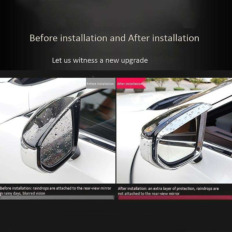 for Es Es200 Es250 Es300H Es350 2018 2019 2020 Car Rearview Mirror Rain Eyebrow Cover Trim Stickers