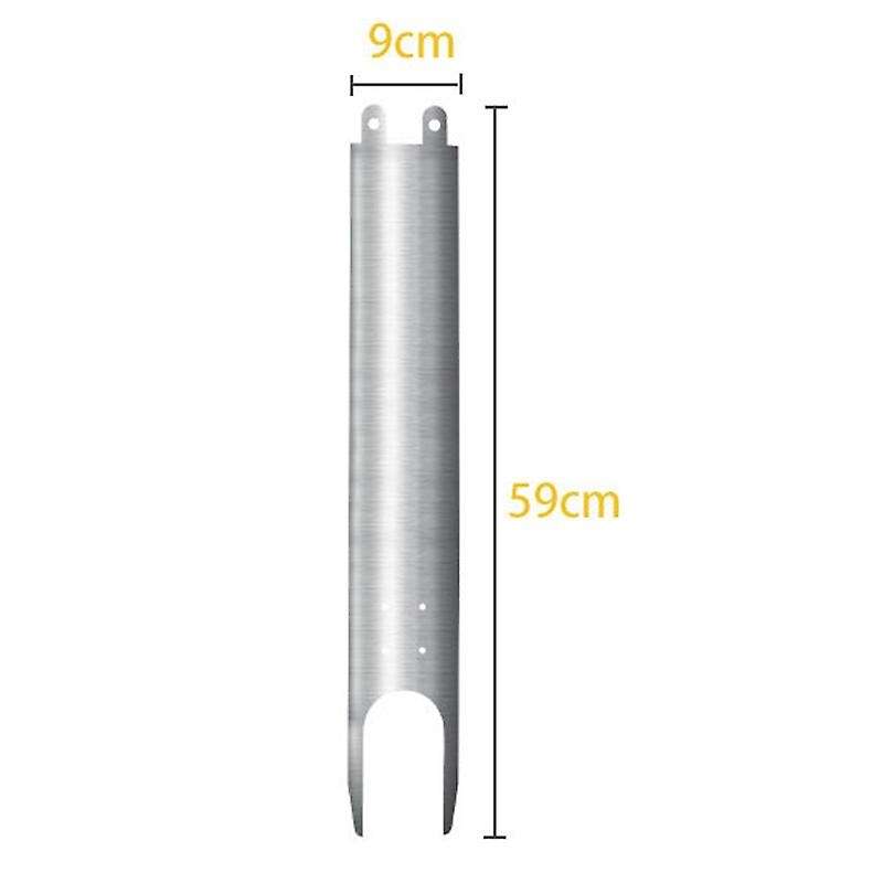 for ES1 Electric Scooter Upgrade Parts Chassis Armor Guard Plate 304 Stainless Steel Accessories Bla