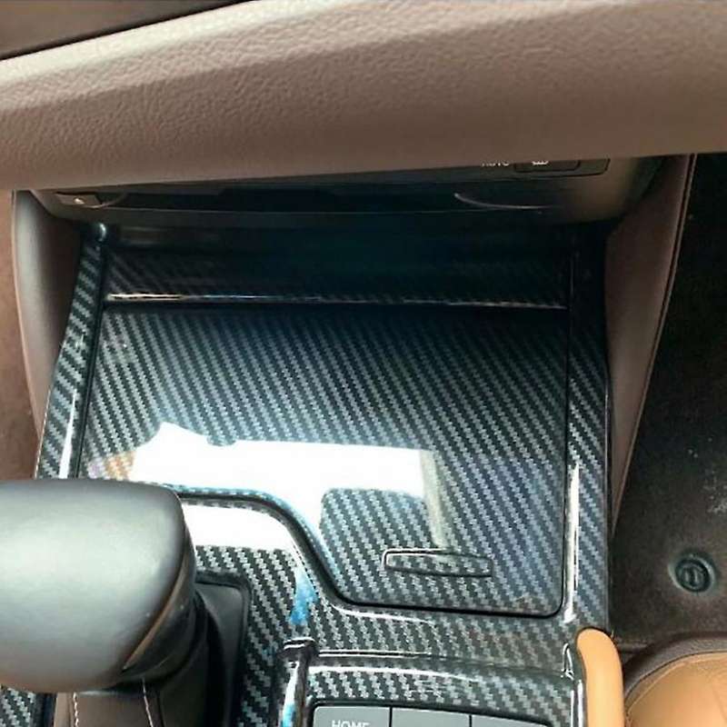for ES350 ES300H 2019 2020 2021 Parts of Gear Control Panel Trim Carbon Fiber Frame