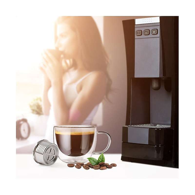 for Essse Espresso Caffe - S.12 Machine Stianless Steel Reusable Coffee Capsule Espresso Coffee Filt