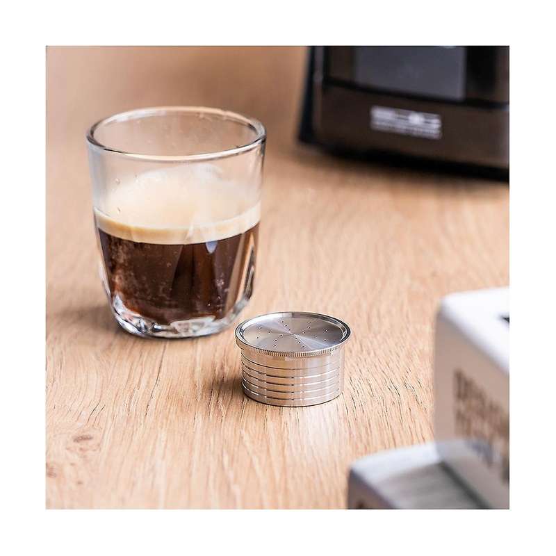 for Essse Espresso Caffe - S.12 Machine Stianless Steel Reusable Coffee Capsule Espresso Coffee Filt