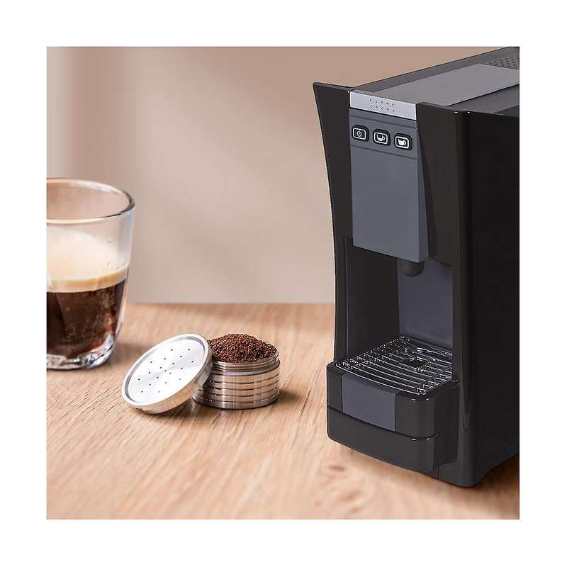 for Essse Espresso Caffe - S.12 Machine Stianless Steel Reusable Coffee Capsule Espresso Coffee Filt