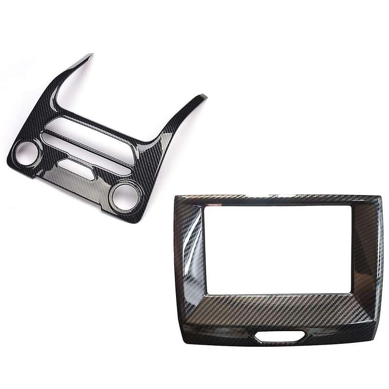 for Everest Endeavor 2015+ Center Console Switch Button & Navigation Panel Cover Trim Frame Car Acce