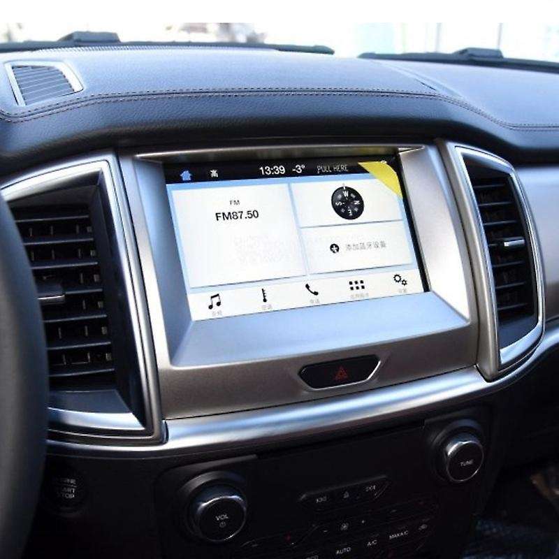 for Everest Endeavor 2015 Front Dashboard AC Air Outlet Vent Cover Trim Frame Decoration Sticker Acc