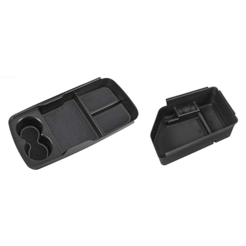 for Ev6 2022 2023 2024 Center Console Storage Box Lower Tray Armrest Storage Box Cup Holder