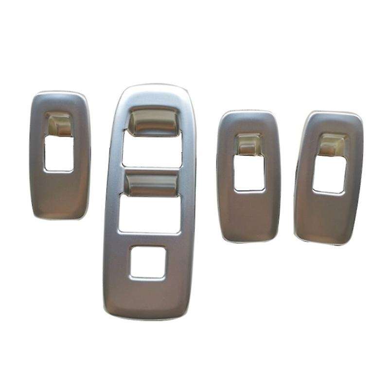 for Everest Endeavor 2015+ Car Door Window Lift Switch Panel Cover Trim Frame Decorator Sticker Acce