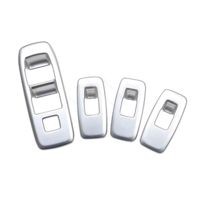 for Everest Endeavor 2015+ Car Door Window Lift Switch Panel Cover Trim Frame Decorator Sticker Acce