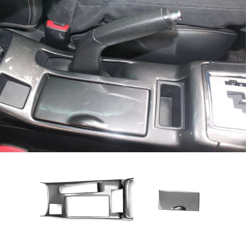 for Ex 2010-2016 Car Central Control Handbrake Cup Holder Cover Trim Accessories (high Version)