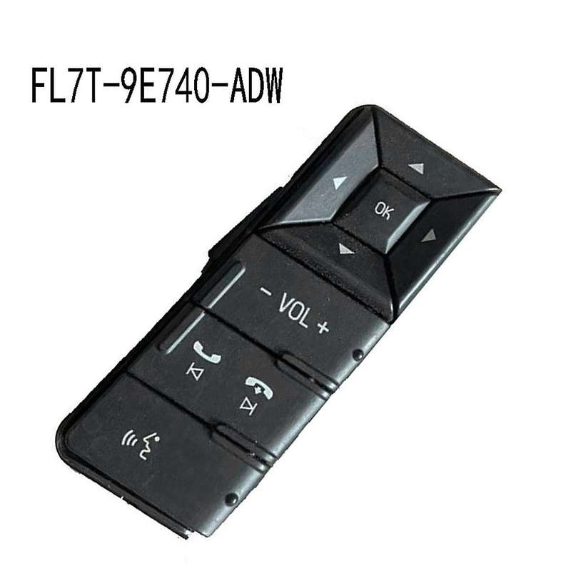 for Expedition 2015-2017 Media VOL Control Switch FL7T-9E740-ADW Steering Wheel Control Switch