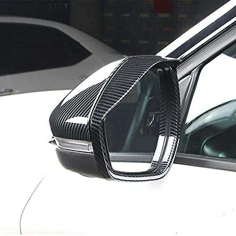for Explorer 2020 Car Rearview Mirror Rain Eyebrow Deflector Blades Rear View Mirror Frame Decoratio