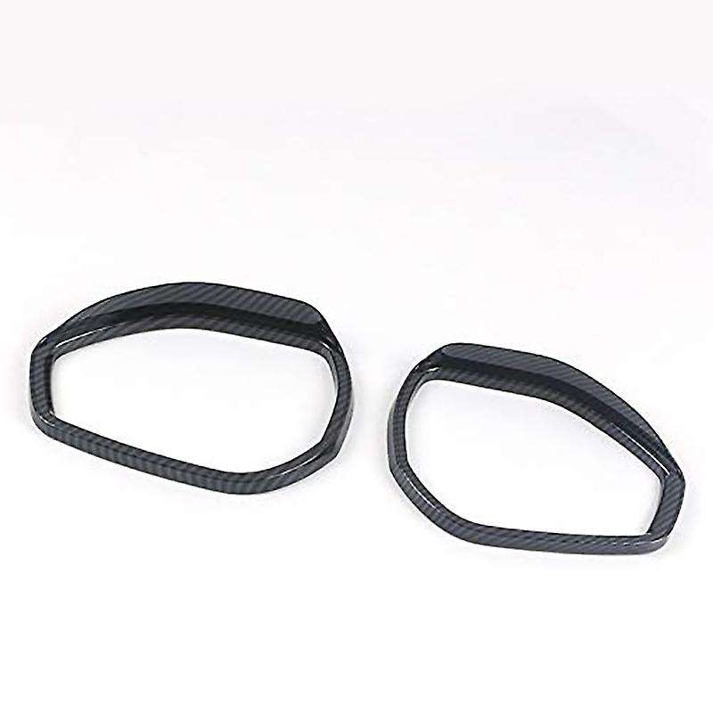 for Explorer 2020 Car Rearview Mirror Rain Eyebrow Deflector Blades Rear View Mirror Frame Decoratio