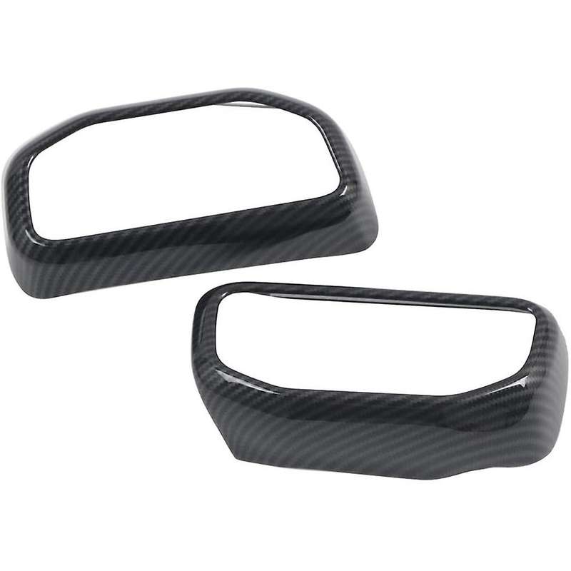 for Explorer 2020 Carbon Fiber Car Left Right Side Air Conditioner Outlet AC Vent Cover Trim Frame A