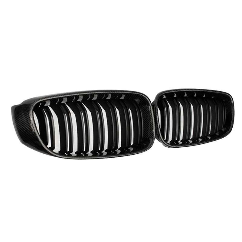 for F07 5 Series Gt 520 528 530 535 550 2010-2017 Chrome+black Front Bumper Hood Kidney Grill Grill