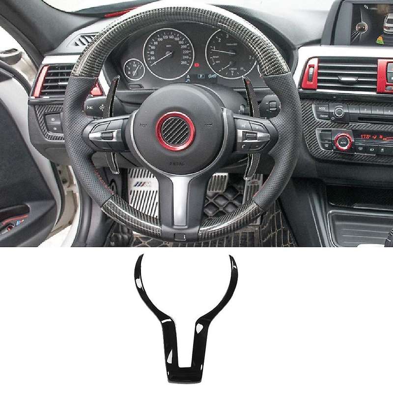for F10 F20 F22 F30 F32 F12 X5 X6 F06 F12 F13 Car Steering Wheel Cover Trim