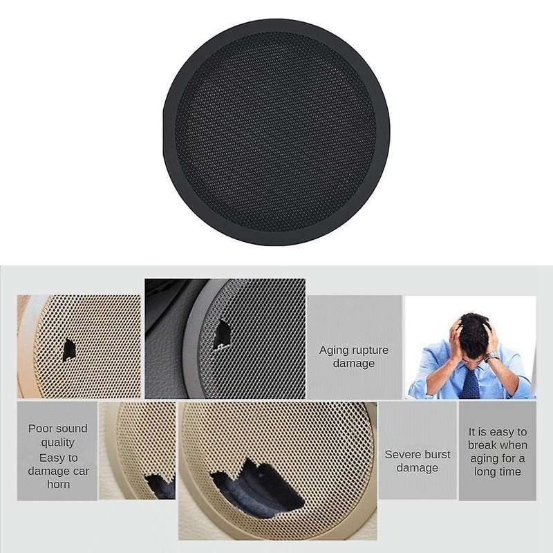 for F30 F31 F34 3 Series F20 F22 F23 Car Front Rear Door Speaker Cover Audio Horns Case Black