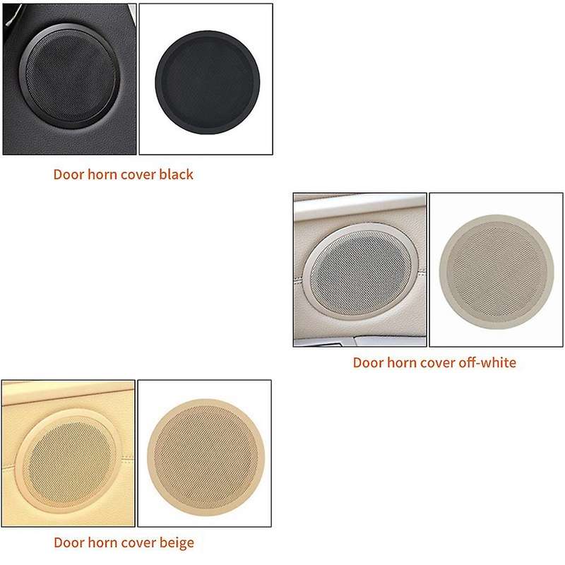 for F30 F31 F34 3 Series F20 F22 F23 Car Front Rear Door Speaker Cover Audio Horns Case Black