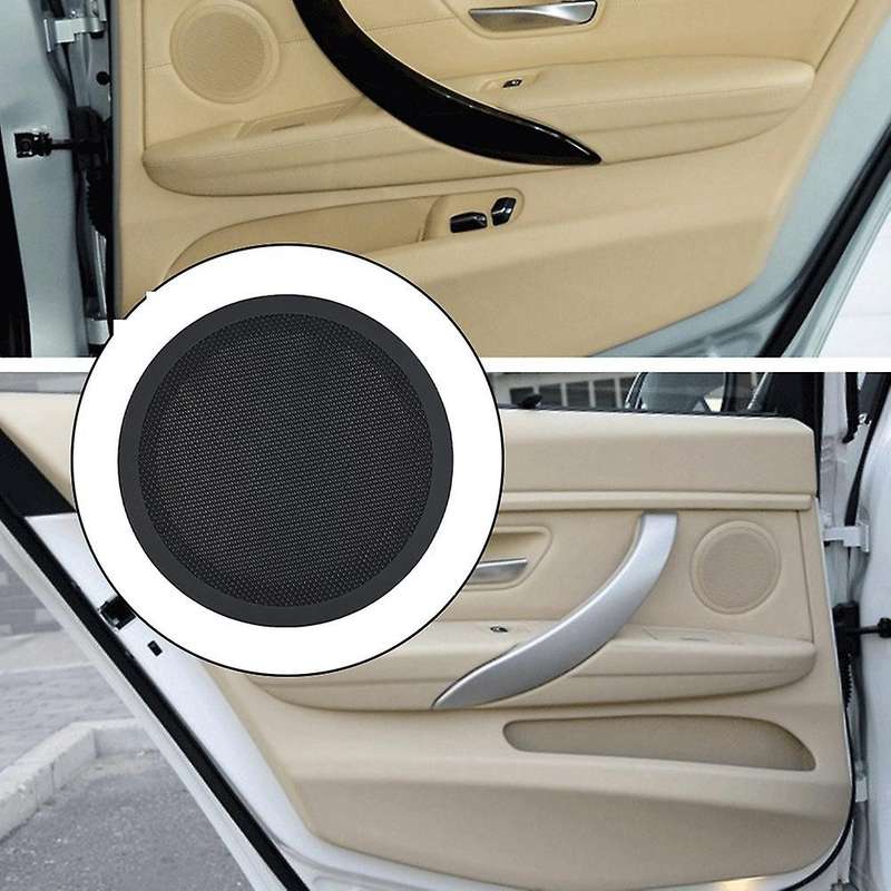 for F30 F31 F34 3 Series F20 F22 F23 Car Front Rear Door Speaker Cover Audio Horns Case Black