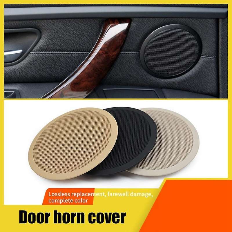 for F30 F31 F34 3 Series F20 F22 F23 Car Front Rear Door Speaker Cover Audio Horns Case Black